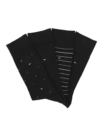 TOMMY HILFIGER | Socken 4er Pkg navy | schwarz